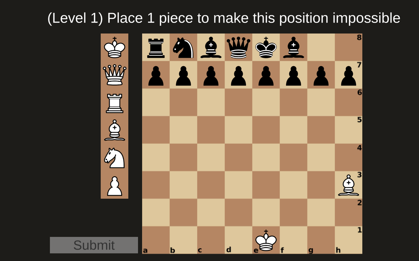 Impossible Chess Game Screenshot